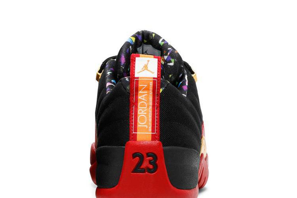 Кроссовки Jordan Air Jordan 12 Retro Low Se "Black And Metallic Gold"