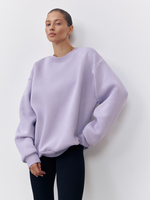 Свитшот (с начесом) Сиреневый