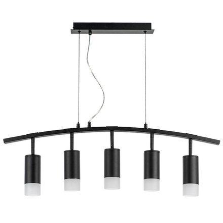 LR7353751 Люстра RULLO 5х50W GU10 ЧЕРНЫЙ (571735+214437-5+202431-5)