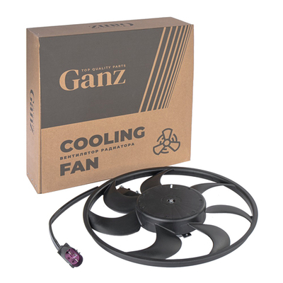 Вентилятор радиатора (без кожуха, с модулем) AUDI Q7 06-15/Cayenne(9PA)03-10/Touareg (7LA 7L6 7 GANZ GIC06550