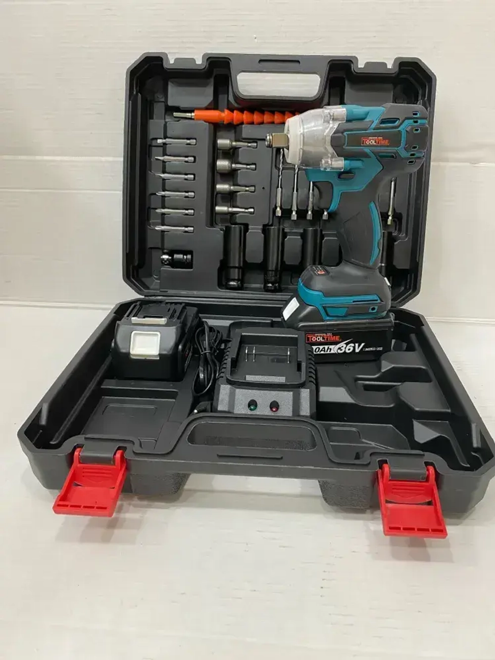 Гайковерт аккумуляторный ударный мощный 2 АКБ 36V / Не переплачивай за наклейки Mkito