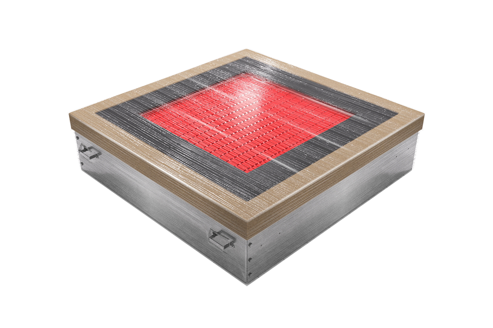 Встраиваемый детский батут для площадок - квадрат - 180