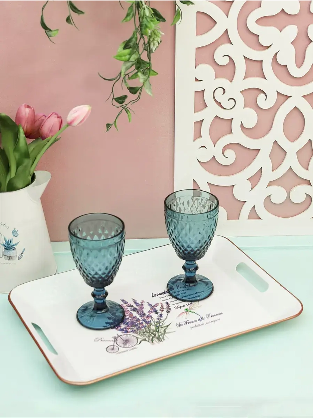 Поднос металлический