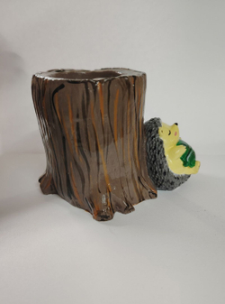 Кашпо органайзер Ежик лежит