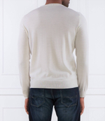 Хлопковый свитер melba-p BOSS BLACK - белый(50468261)