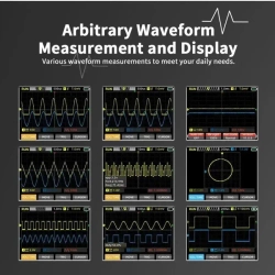 Осциллограф ZT-703S ZOYI русское меню 2-х канальный полоса 50МГц, генератор, мультиметр