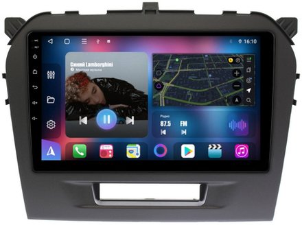 Магнитола для Suzuki Vitara 2015-2022 - FarCar BM212/571M QLED, Android 12, ТОП процессор, 4Гб+32Гб, CarPlay, 4G SIM-слот