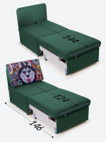 Кресло-кровать "Миник", купон Хаски