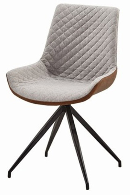 Крутящийся стул DUPEN DC-118 серый