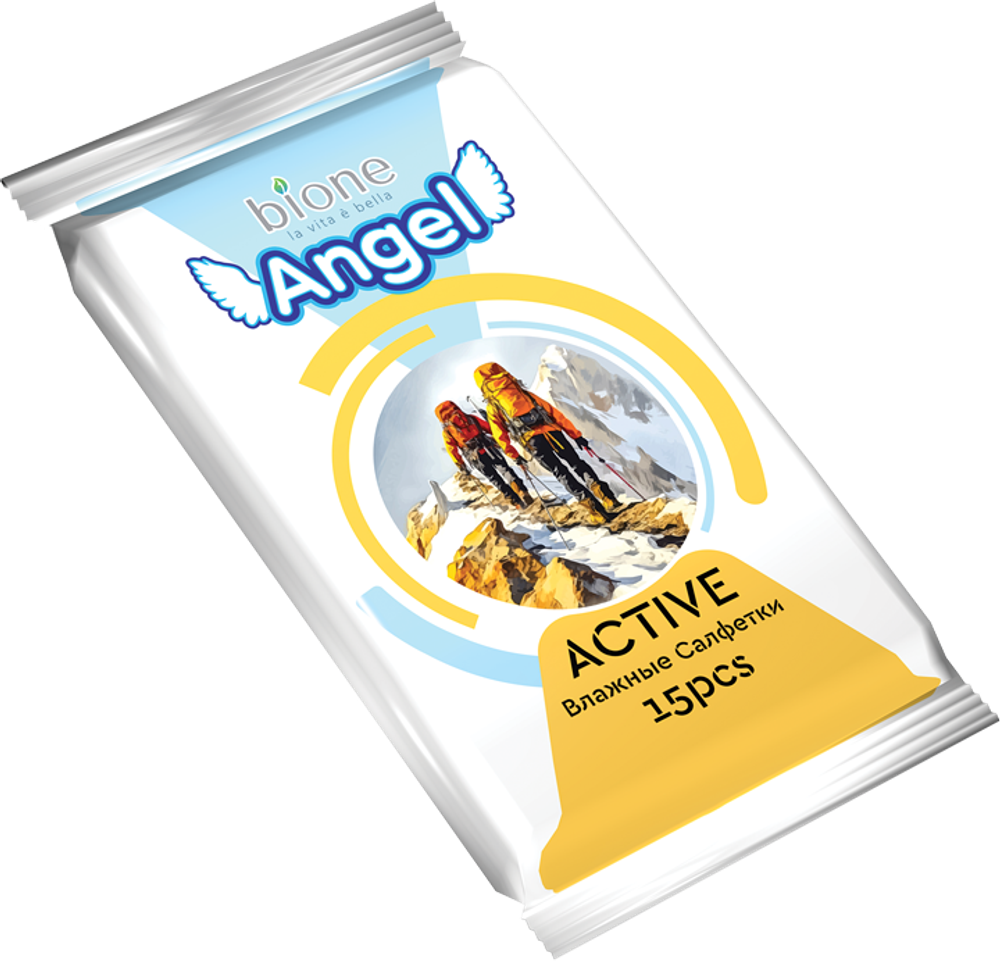 Bione Angel Влажные Актив 15шт