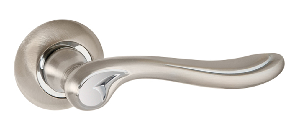Ручки дверные ONDA TL SN/CP-3 матовый никель/хром