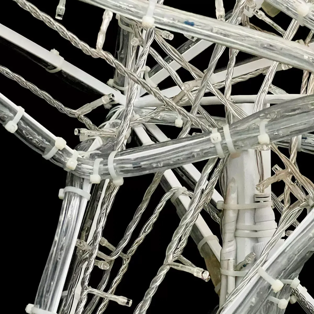 Светодиодная макушка "Кремлевская Звезда" 70 см., Красная, 220В, LTC (LC-13230)