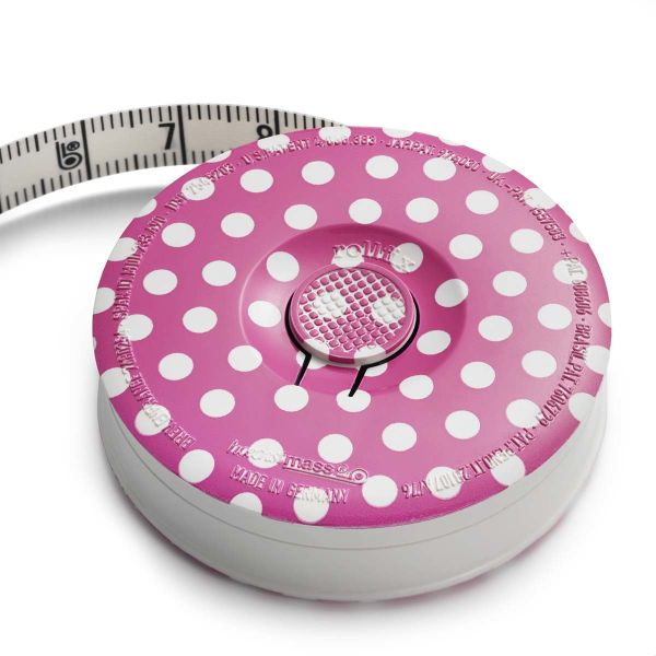 Рулетка Prym Love розовая, яркая 150см, Prym