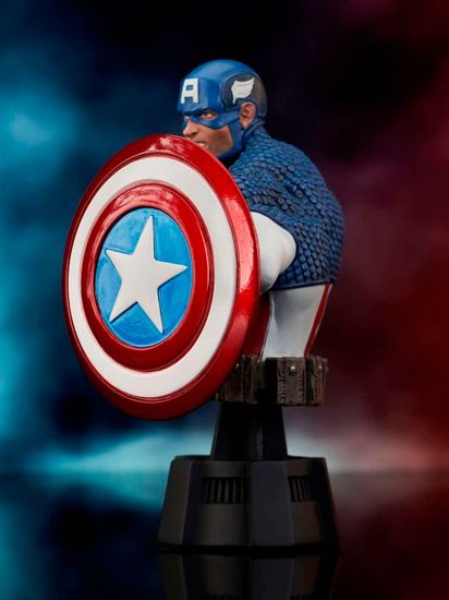 Фигурка Diamond Select Marvel Captain America / Фигурка по мотивам вселенной "Marvel", Капитан Америка