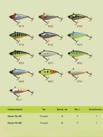 Воблер Usami Dansa Vib 60S, 11гр., цвет #022, (тонущий)