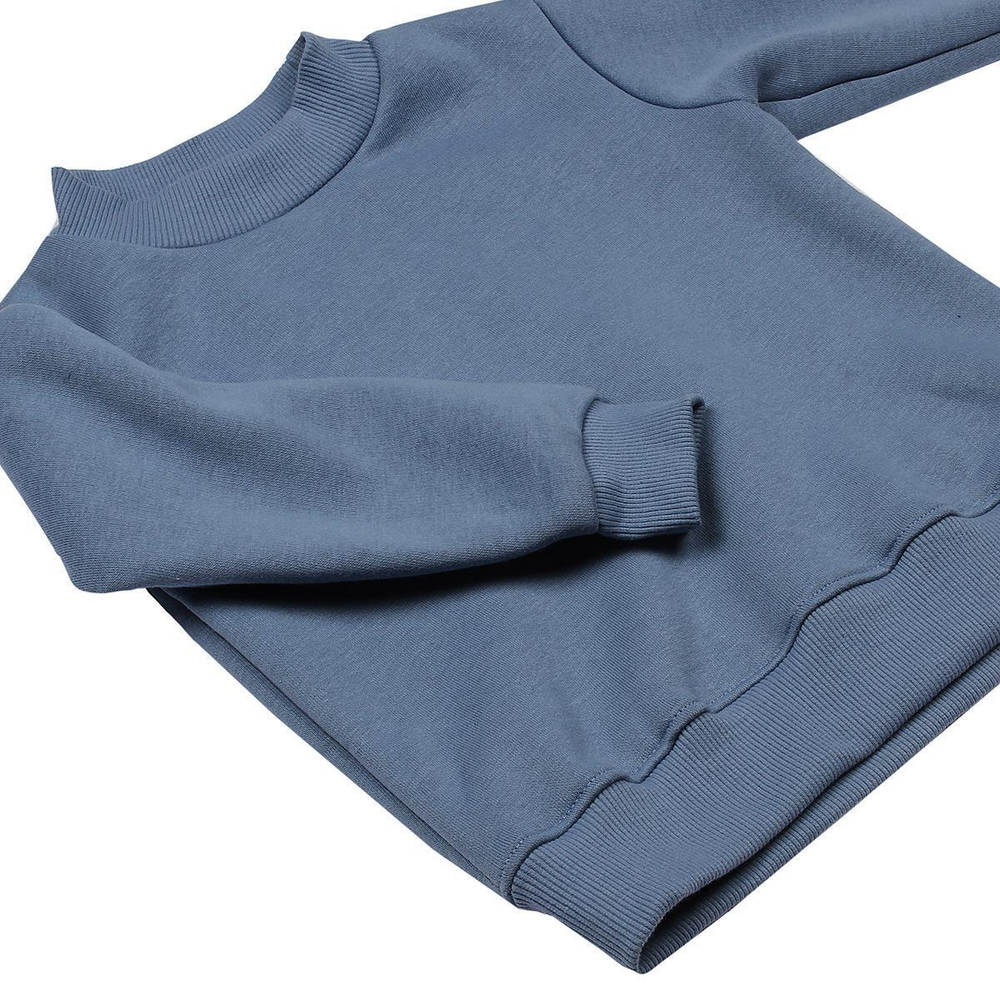 Костюм д/мальчика (джемпер+брюки) КМ-836/4 р.104 "Почемучка-4" серо-голубой (Ивашка)