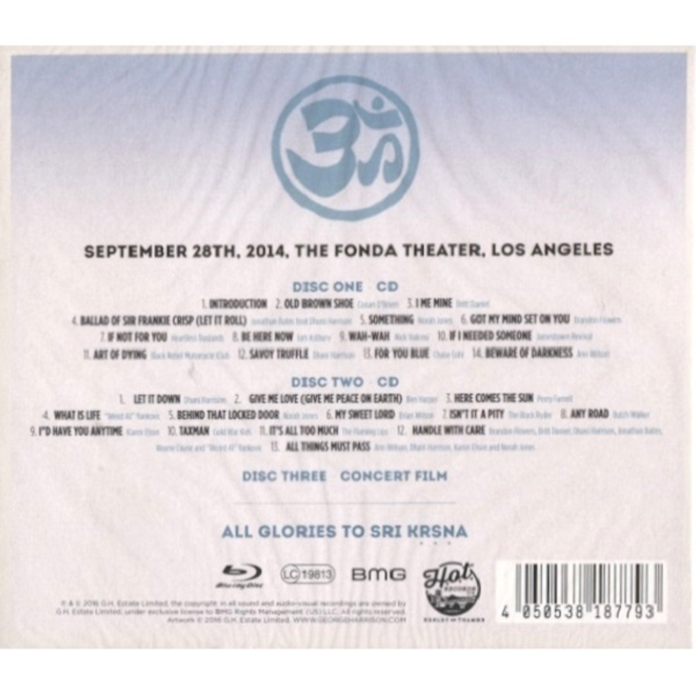 Сборник / George Fest: A Night To Celebrate The Music Of George Harrison (2CD+Blu-Ray)