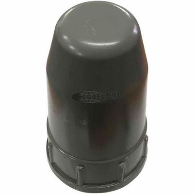 Колпак универсальный на баллон металл (силуминовый) серый