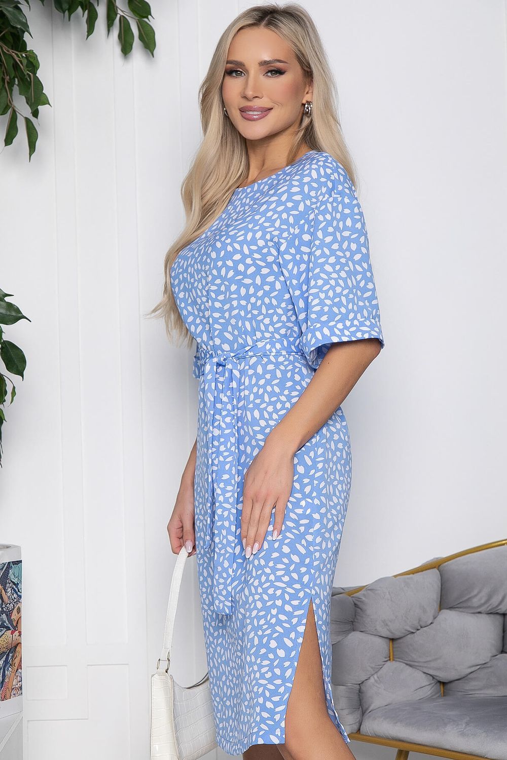 Платье Каролина (голубое) П10479 LT Collection