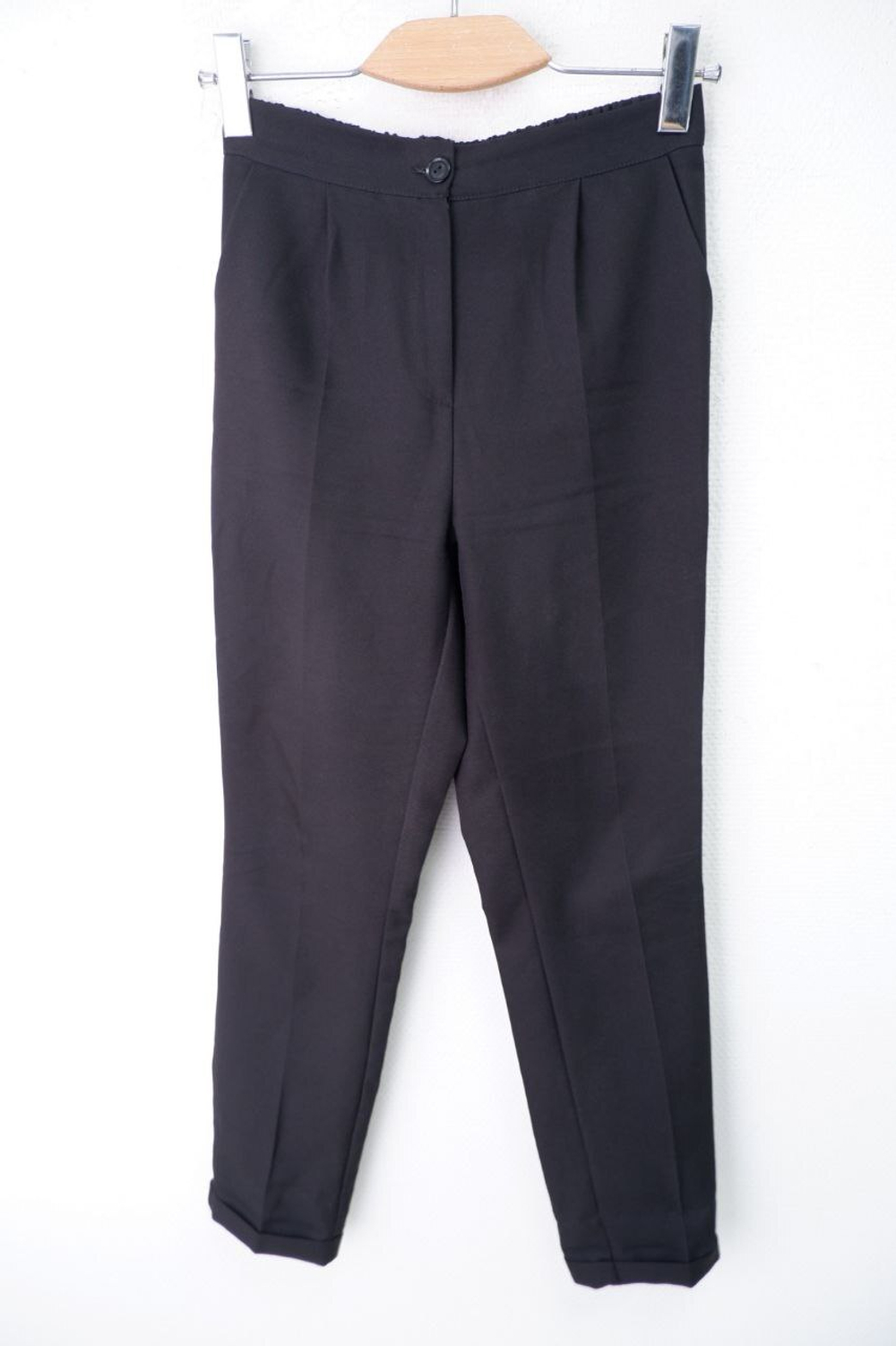 Брюки черные базовые 42-44 размер