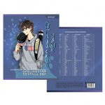 Комплект предметных тетрадей А5 36л., 10 предметов, со справочным материалом, скрепка, мелованный картон (стандарт), блок офсет, Alingar "Anime boys"