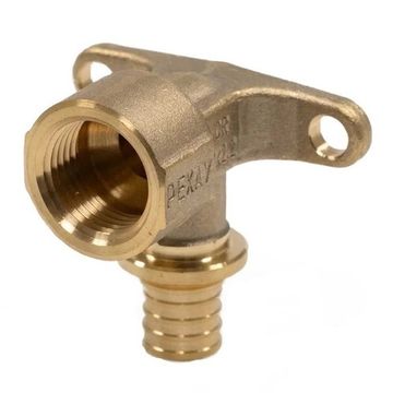 Угольник настенный Рехау 25-Rp 3/4" MX водорозетка ВР с внутренней резьбой латунь (11093611001)