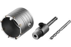 Коронка с державкой по бетону ЗУБР 68 мм, SDS-Plus 29211-68