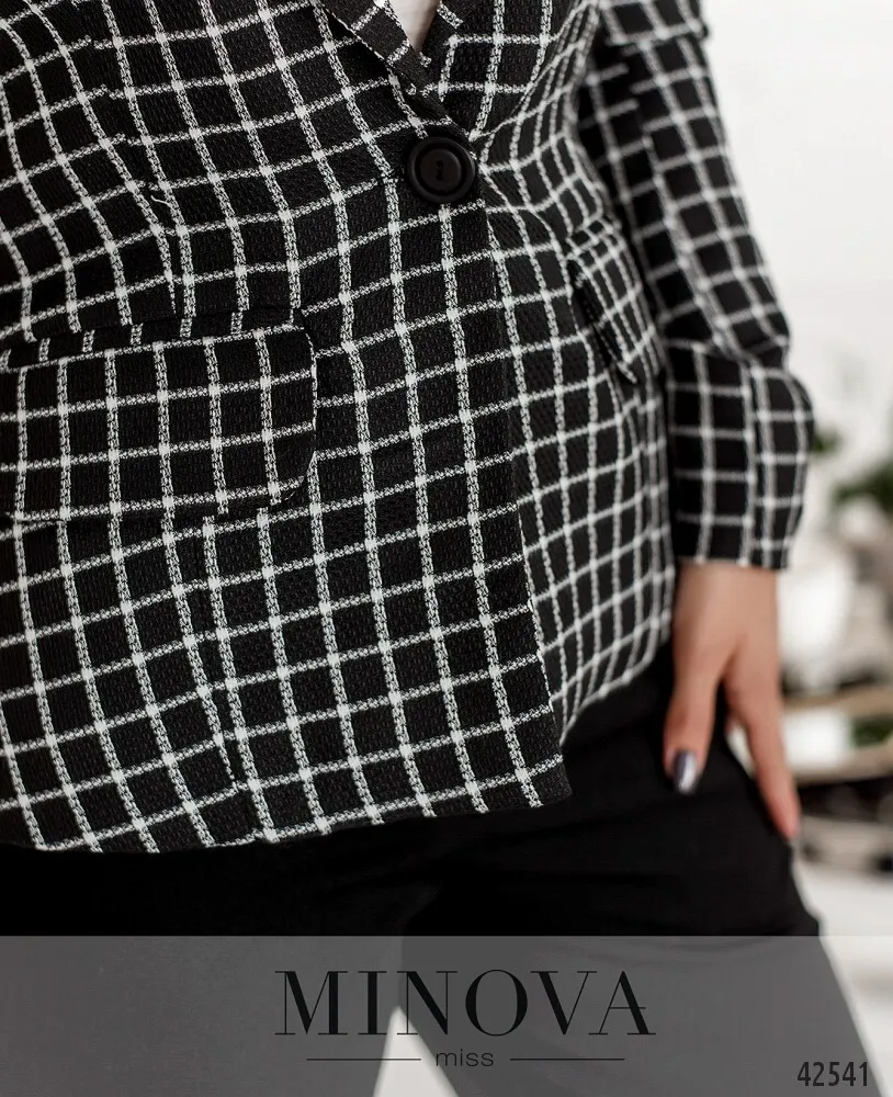 Костюм 2030-черный Minova