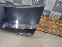 Крышка багажника Skoda Rapid 1 12-20 Б/У Оригинал 5JA827025B