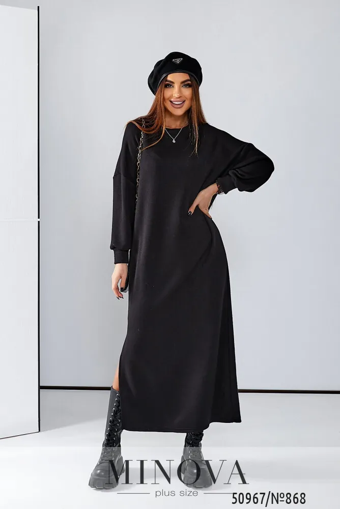 Платье 868-черный Minova