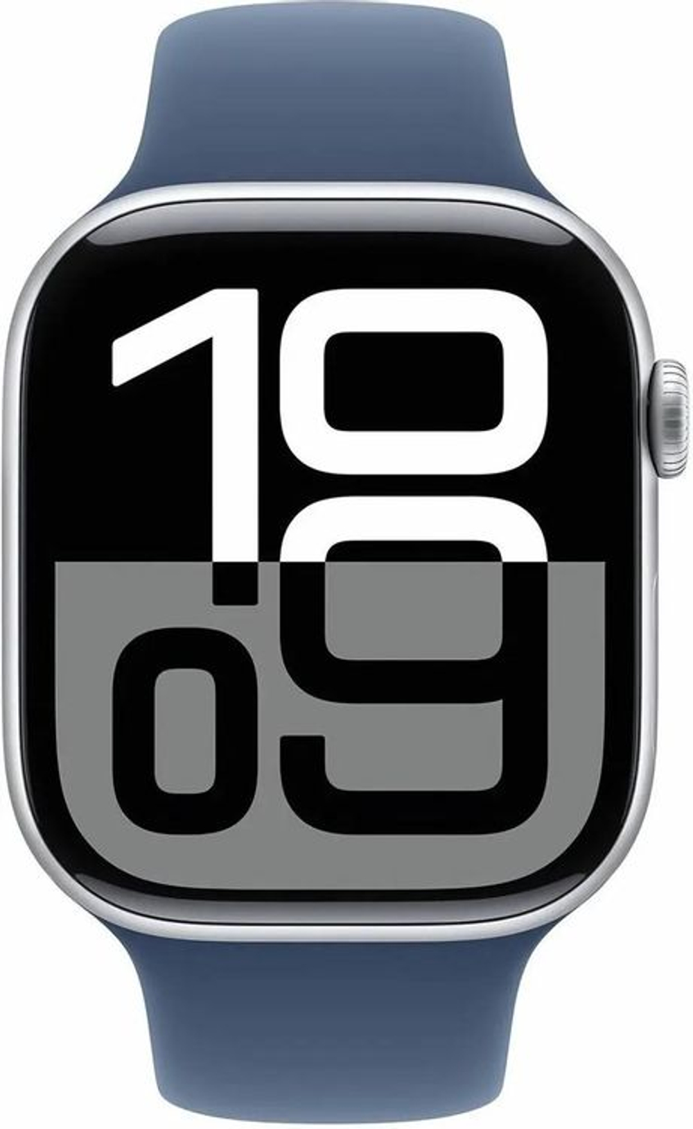 Смарт-часы Apple Watch Series 10 A2999,  46мм,  2.1",  синий/серебристый
