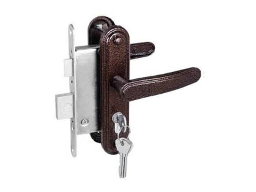 Замок врезной ЗВ4-3.03 медь Птимаш (10шт/уп)