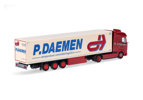 Грузовик DAF XG пп рефрижератор "P.DAEMEN" (Нидерланды/Маасбри)