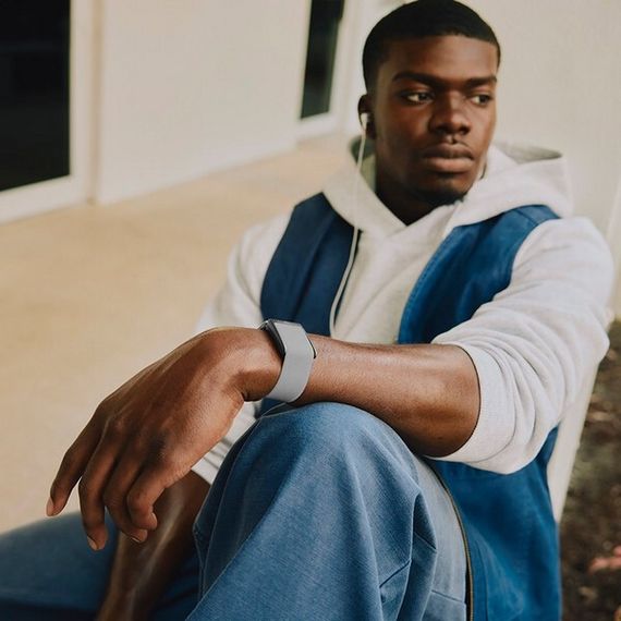 Влагостойкий ремешок для Whoop 5.0 CoreKnit Band​ (Ash Grey)