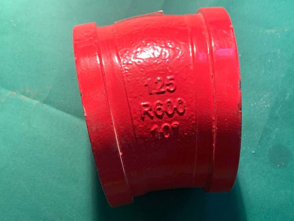 Угол бетоновода DN125*R600*10