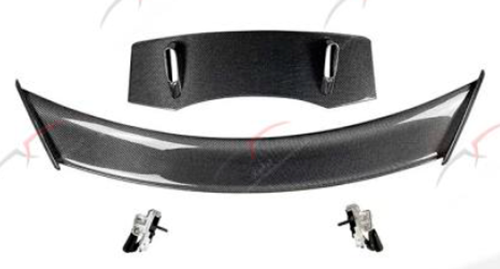 Карбоновый спойлер крыло в стиле SVR для Jaguar F-Type 2013-2024 Ягуар