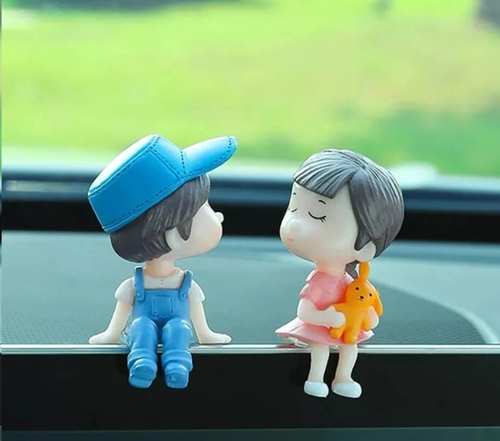 Игрушка на панель ВЛЮБЛЕННАЯ ПАРОЧКА (P.R.C.)