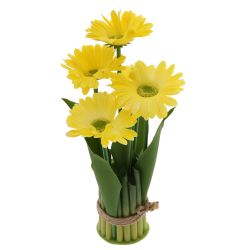 GAEM Цветочная композиция "Гербера", L17 W16 H30 см