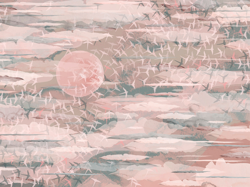 Дизайнерские обои Wall Street Rising Lands