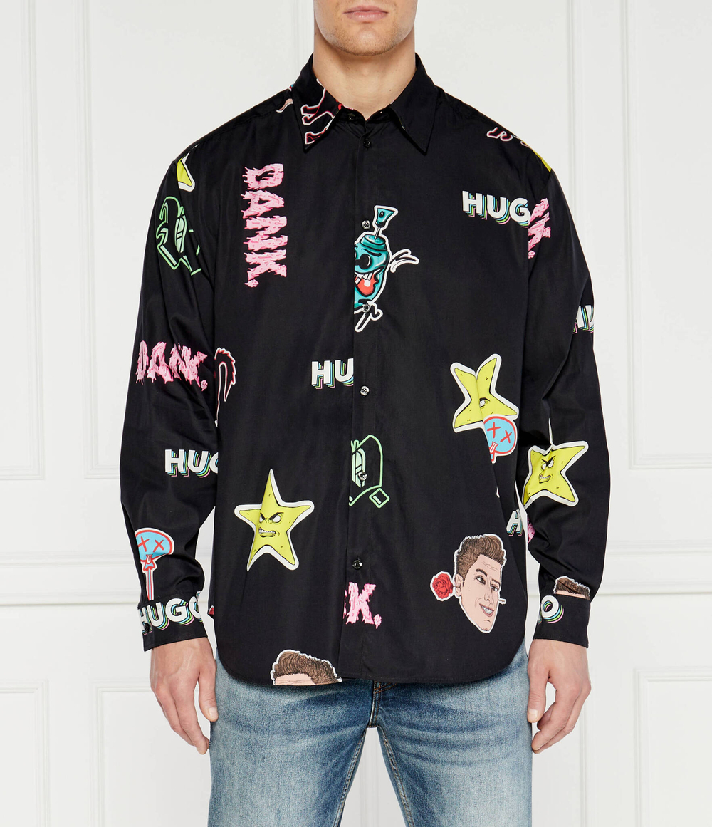 Рубашка Ellisoe HUGO - черный(50520084)