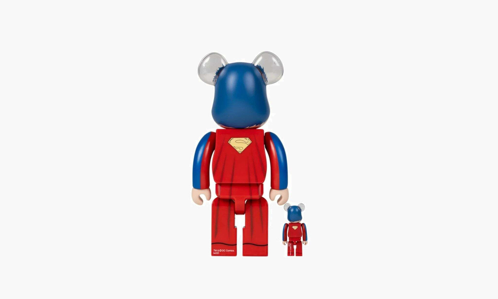 Superman BatmanHush Ver Bearbrick "100% and 400%"