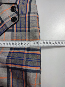 Юбка стильная в клетку 44-46 размер