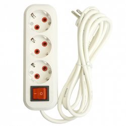 Удлинитель с выключателем Stekker Home 49353