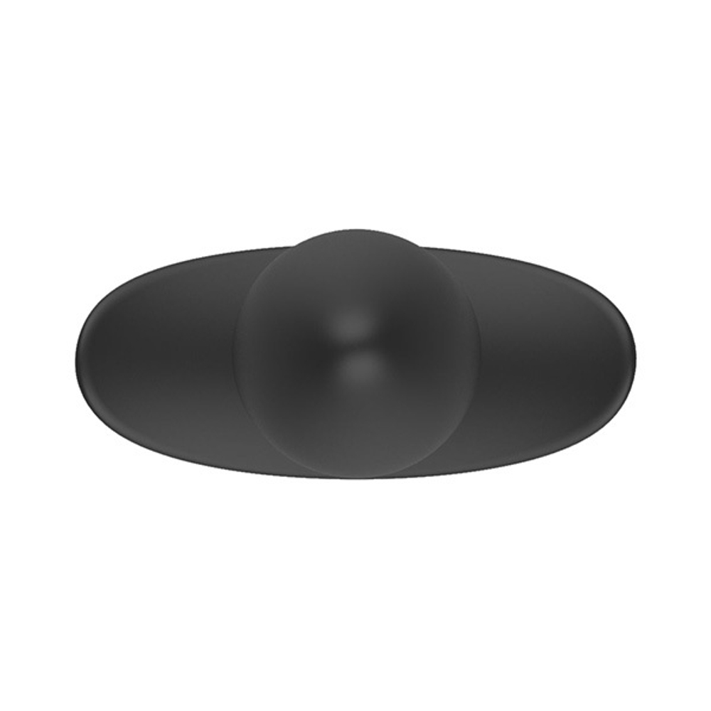 Черная анальная вибропробка 13,5см с пультом ДУ I-Moon Anal Vibrator MY-621