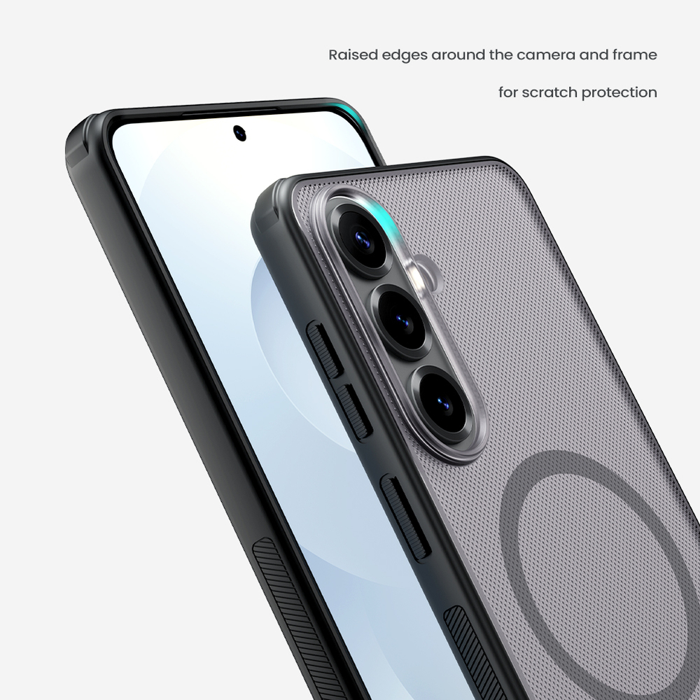 Чехол тонированный c MagSafe для Samsung Galaxy S26+ Плюс, серия Super Frosted Shield Pro Magnetic (Clear version) от Nillkin