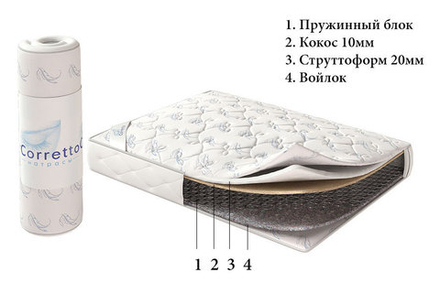 Матрас Corretto Mix Roll