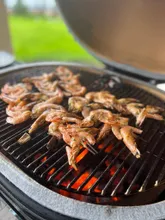 Керамический угольный гриль Primo Oval Family All-In-One, 38х56 см, с ножками и столиками