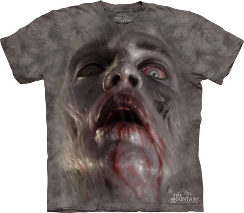 Футболка Mountain с изображением зомби - Zombie Face