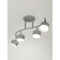 Светильник настенно-потолочный спот Rivoli Vivien 7077-704 4хGX53 15 Вт поворотный | Споты-Подсветки