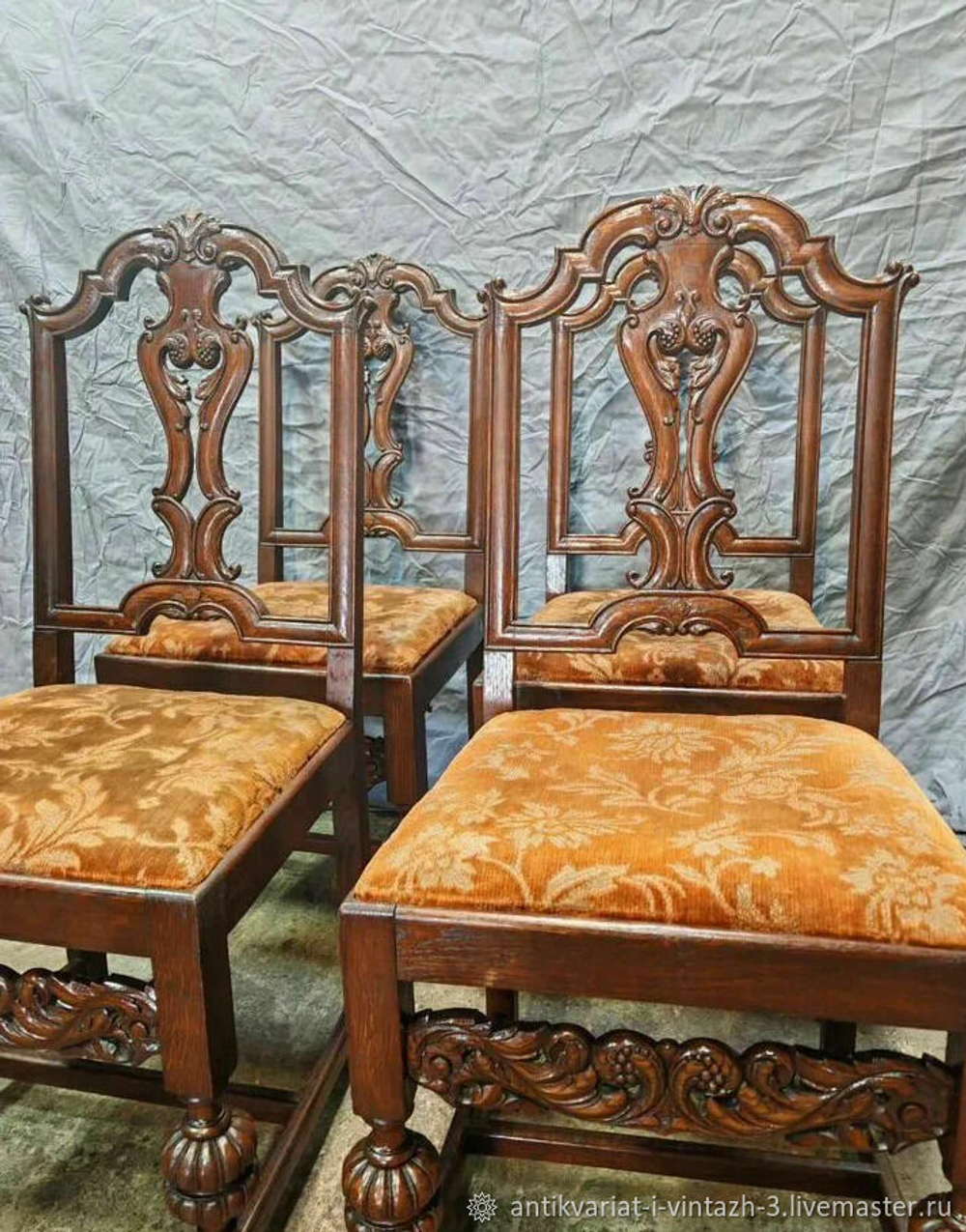 Антикварные стулья 4 шт